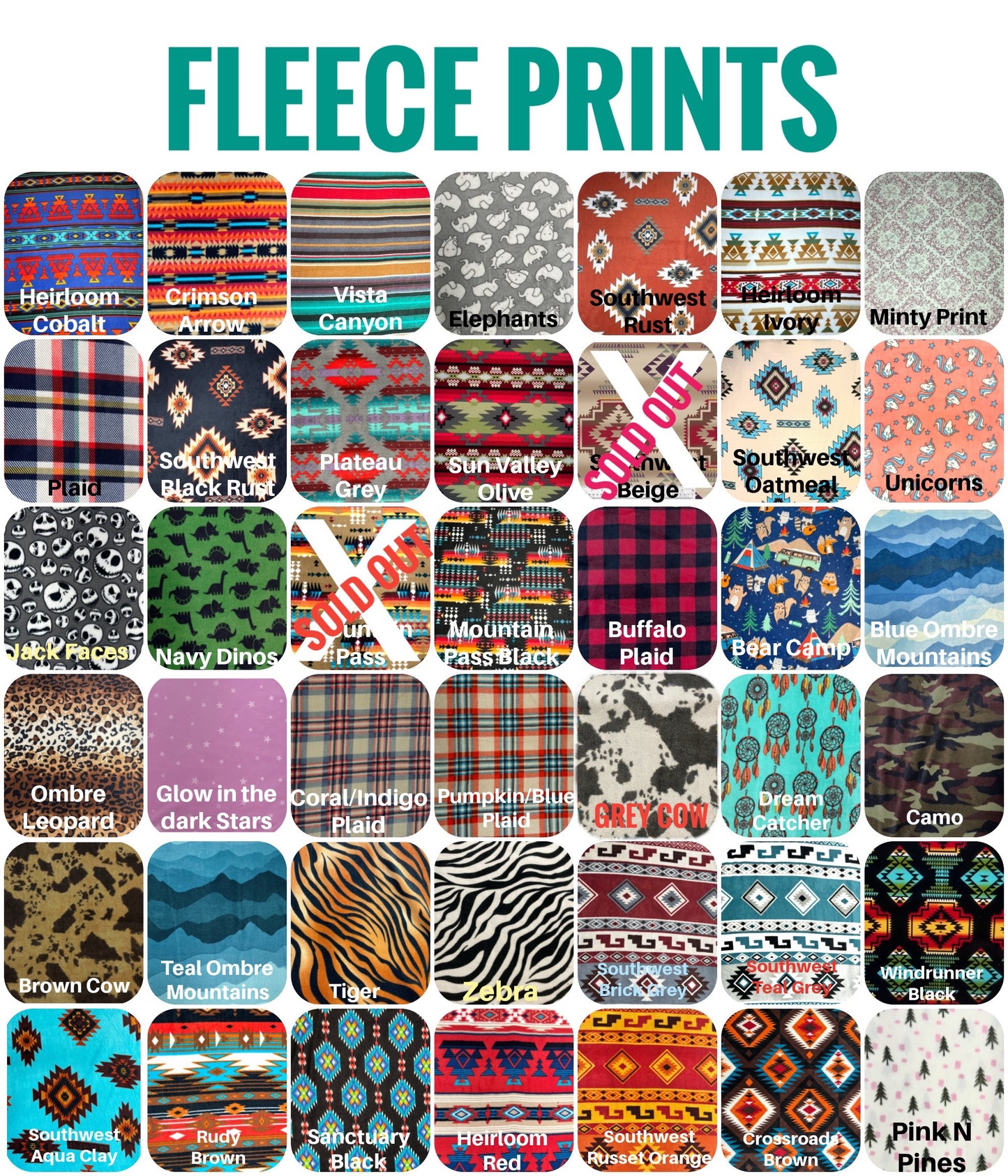Fleece Cozies