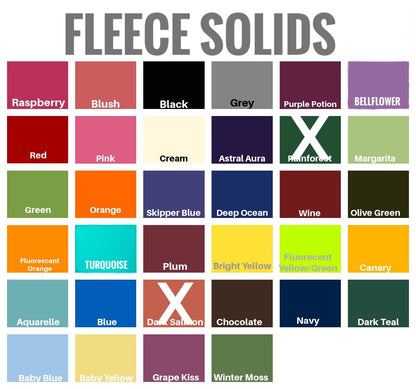 Fleece Onesies