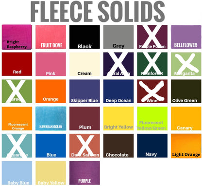 Fleece Cozies